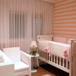 quarto decorado com Papel de Parede
