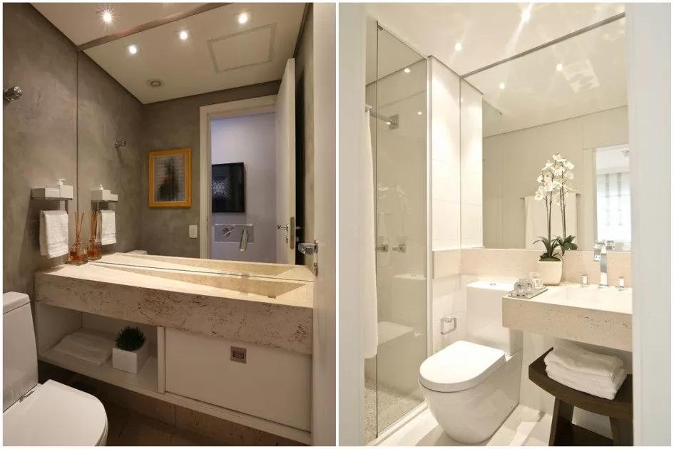 9 Passos para transformar seu banheiro simples em uma sala de banho de luxo
