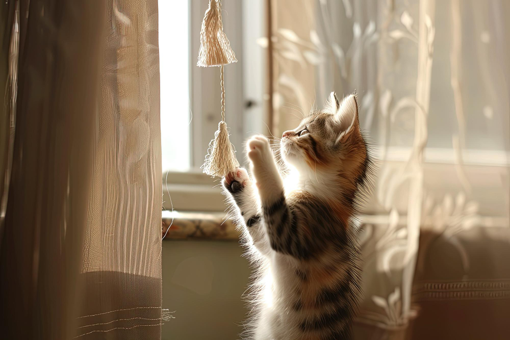 Cortinas e persianas para quem tem gato: melhores soluções