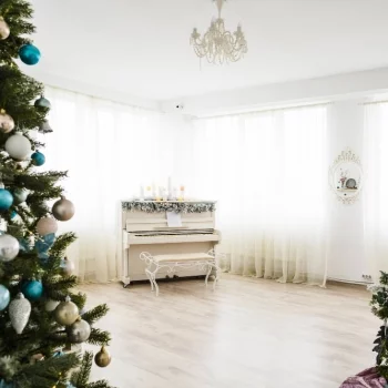 Melhores Cortinas para Decoração de Natal